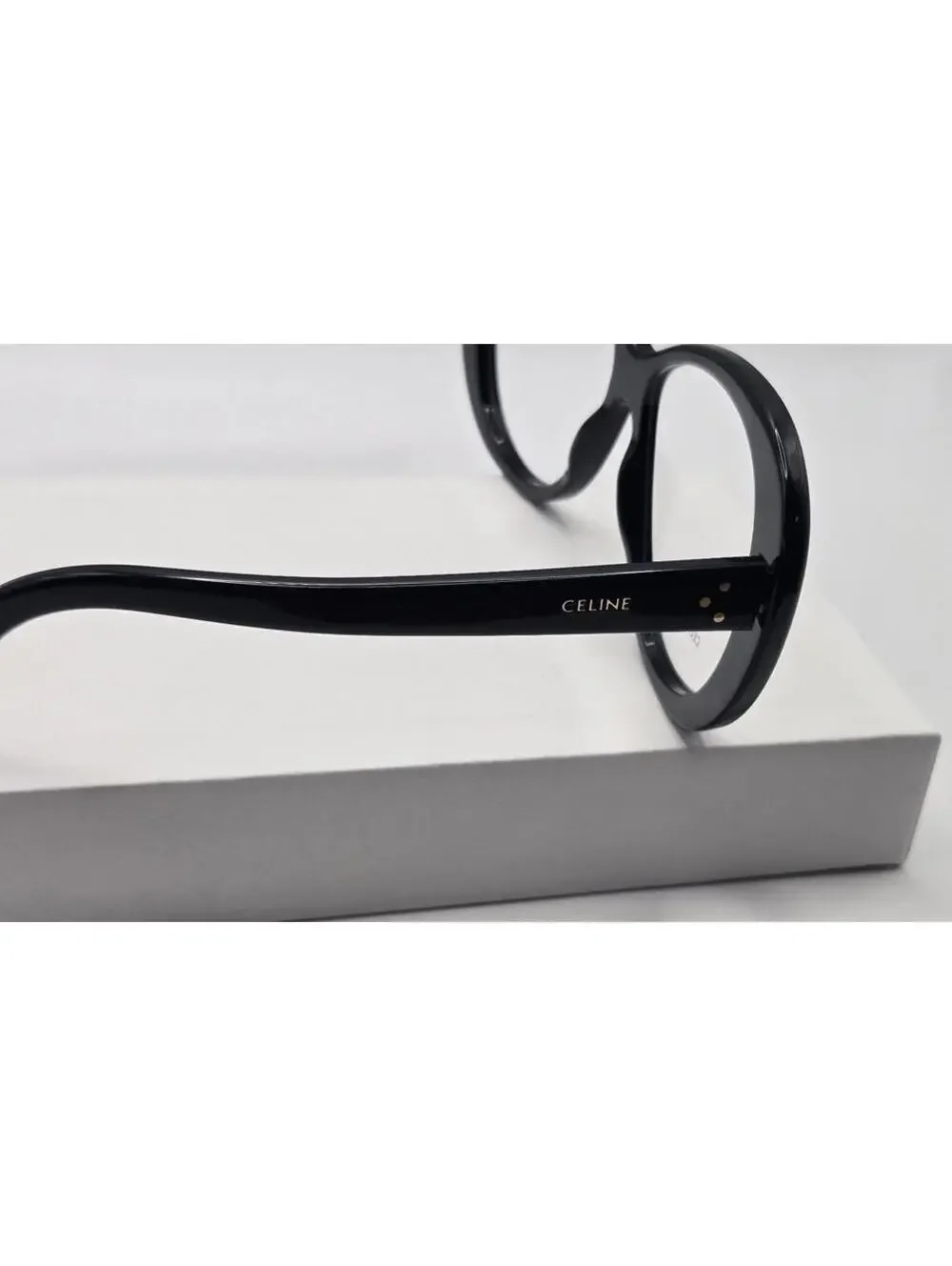 Authentic CELINE Paris CL50150I 3 Dots Eyeglasses, Black 57-13-140 Eyewear Italy